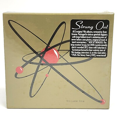 #ad Strung Out 3CD 1DVD Box Set Volume 1 New Sealed Fat Wreck Chords $19.99