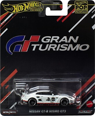 #ad Hot Wheels Premium Pop Culture Gran Turismo 1:64 Nissan GT R Nismo GT3 $19.99