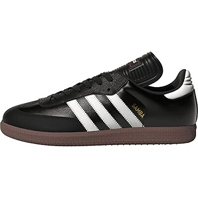 #ad adidas Men#x27;s Samba Classic Soccer Shoe Core Black Cloud White Size 11.5 $68.04