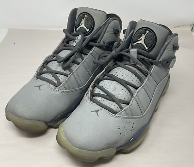 #ad Nike Air Jordan 6 Rings SE Reflective Silver Graphite CW4641 001 Size 10 $44.95