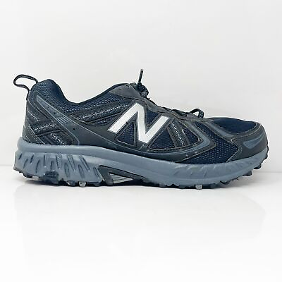 #ad New Balance Mens 410 V5 MT410LB5 Black Running Shoes Sneakers Size 8.5 4E $30.50