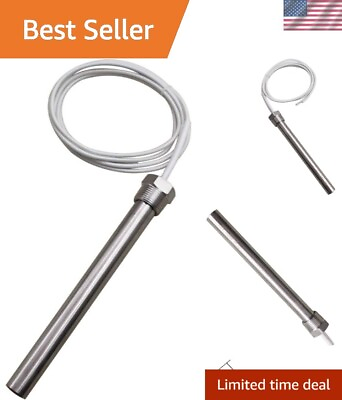 #ad Versatile 1500W Cartridge Heater Replacement Stainless Steel Heating Element $56.99