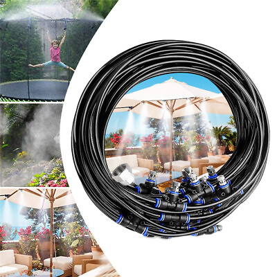 #ad Patio Misters For Cooling Outdoor Misting Cooling System For Garden And Porch $66.96