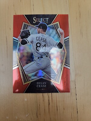 #ad Dylan Cease 2022 Panini Select Baseball Premier Red Prizm Parallel Chicago 199 $3.49