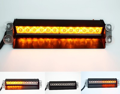 #ad 12V LED Emergency Flash Strobe Beacon Dash Light Hazard Warning Amber Lamp GBP 25.74