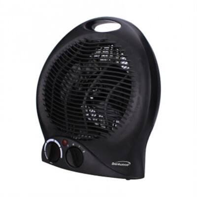 #ad Brentwood 1500 Watt 2 In 1 Fan Heater In Black $37.11