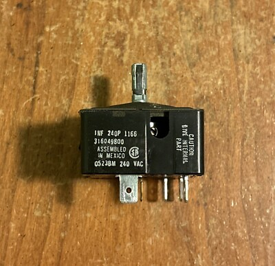 #ad #ad OEM Genuine Kenmore Range Surface Element Control Switch 316049800 5304528972 $8.99