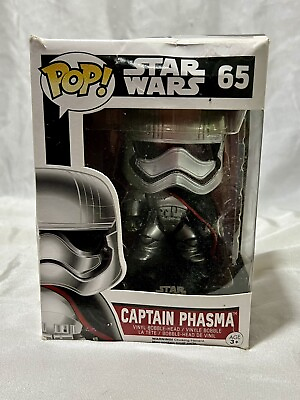 #ad Funko Pop Star Wars: Captain Phasma #65 a8 $10.00
