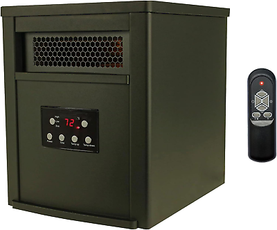 #ad LifeSmart LifePro 6 Element 1500W Electric Infrared Quartz Indoor Space Heater $99.90