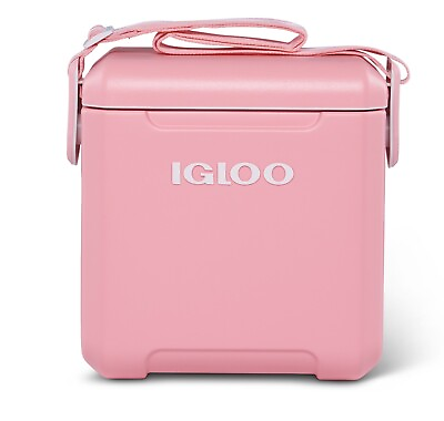 #ad 11 QT Tag a Long Hard Sided Cooler Blush 14 Can Capacity $33.99