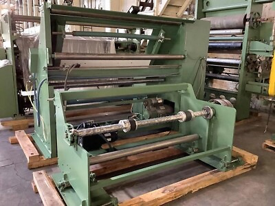 #ad #ad 62quot; WIDE SHAR MANUFACTURING CENTERWIND INSPECTION AND REWIND MACHINE $15750.00