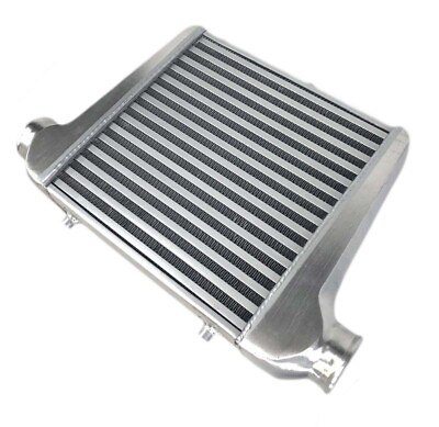#ad Universal Intercooler Oversize 18X12X3 2.5quot;OD INLET OUTLET Tube and Fin $82.75
