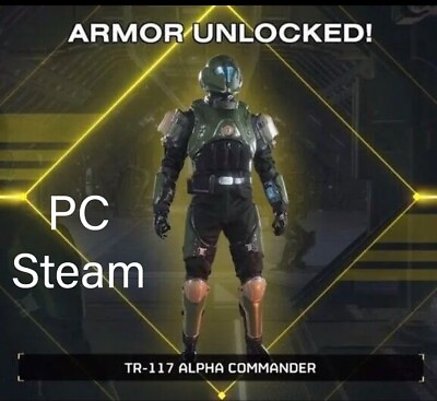 #ad ⚡️HELLDIVERS 2 TR 117 Alpha Commander Twitch Drops Steam PC Only Region Free $3.99