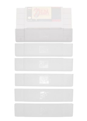 #ad 12 pc Super Nintendo SNES Cartridge Dust Cover GGG0018 $16.99