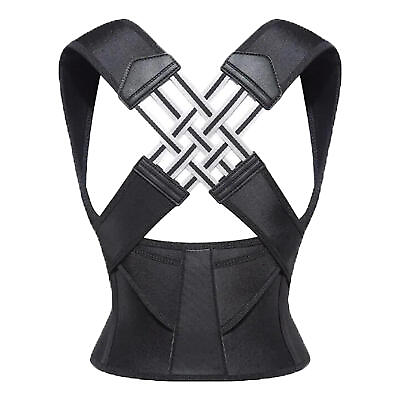 #ad Posture Corrector Support Back Shoulder Brace Belt Band For Men Women $15.66