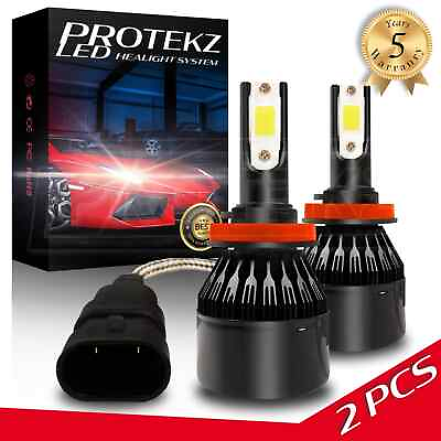 #ad 9006 HB4 1500W Protekz CREE LED Headlight Kit Low Beam 6000K Bulbs High Power $32.19