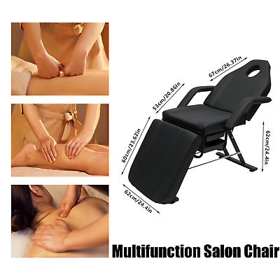 #ad Multifunction Black Facial Bed Tattoo Salon Massage Table Beauty Spaamp;Storage Box $199.49