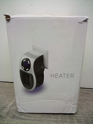 #ad Portable Electric Heater with remote personal heater New Open Box $24.95