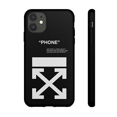 #ad iPhone Tough Case Virgil Abloh Off White Inspired Design $33.02