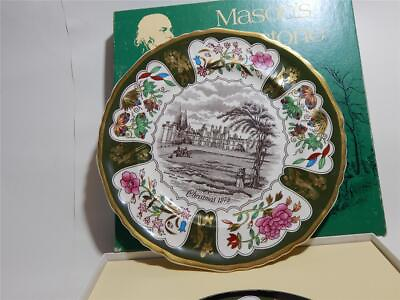 #ad Masons Mason#x27; Christmas 1979 Hampton Court Palace plate approx 10.25quot; dia Boxed $44.39