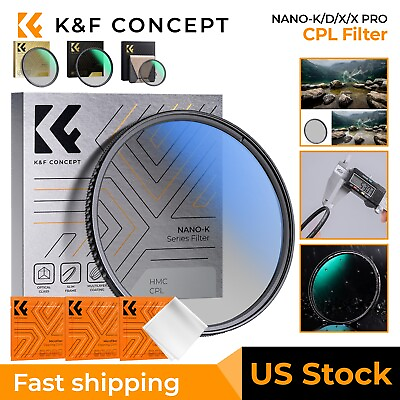 #ad Kamp;F Concept Circular Polarizer CPL Filter For Camera Lens 37 82mm NANO K X PRO $179.99