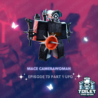 #ad Toilet Tower Defense Mace Camerawoman New Mythic Unit EP 73 UPD INSTANT $1.99