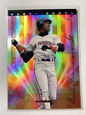 #ad 1995 Leaf Limited Barry Bonds #11 Prism Foil Baseball Card San Francisco Giants $6.77