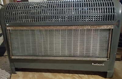 #ad Antique Radaire 35000BTU Gas Heater With Grooved Glass $139.99