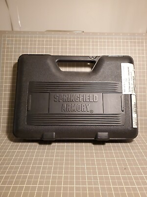 #ad Springfield Armory XD9 XD40 XD45 Factory Hard Plastic Pistol Case Box $18.99