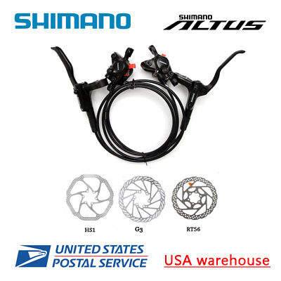 #ad SHIMANO Altus BR BL M315 MT200 Hydraulic Disc Brake Set Bicycle MTB Famp;R OE $25.99