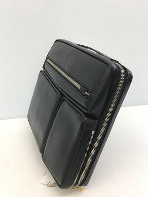 #ad Porter Second Bag Leather Black Module $355.86