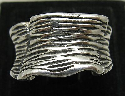#ad Stylish Sterling Silver Ring Genuine Stamped Solid 925 Handmade Perfect Quality $33.80