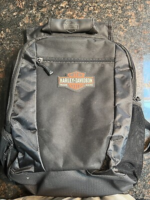 #ad Harley Davidson Unisex Black Backpack $34.95