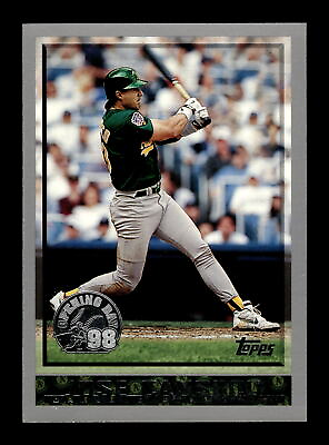 #ad 1998 Topps Opening Day Baseball #57 Jose Canseco Oakland Athletics $0.99