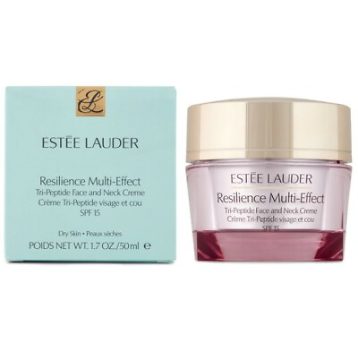 #ad Estée Lauder Resilience Tri Peptide Intense Face Neck Creme Dry Skin SPF 15 50ml AU $169.00