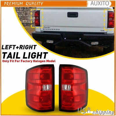 #ad 2X Tail Light Lamp Assembly For 2014 2015 1500 Silverado Left amp; Right Side $129.99