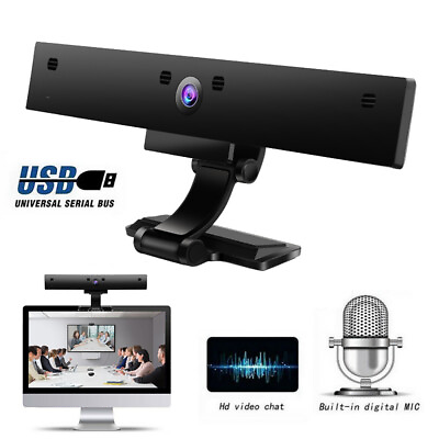 1080P HD WEb Camera USB2.0 Webcam With Microphone LED For PC Computer Desktop $15.99