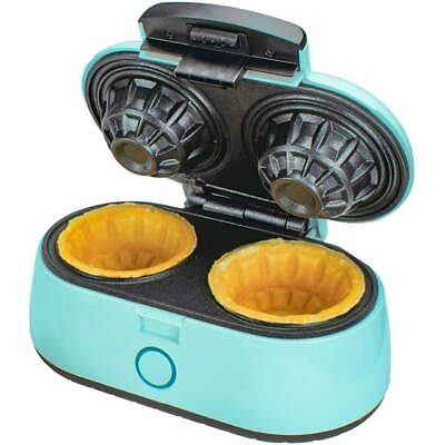#ad Brentwood Just For Fun Double Waffle Bowl Maker $23.37