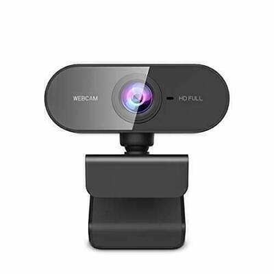 Webcam Auto Focusing Web Camera Full HD Cam Microphone For PC Laptop 1080P 1K 2 $10.93