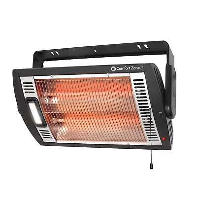 #ad 1500 Watt Infrared Ceiling Mount Electric Portable Heater Garage $63.55
