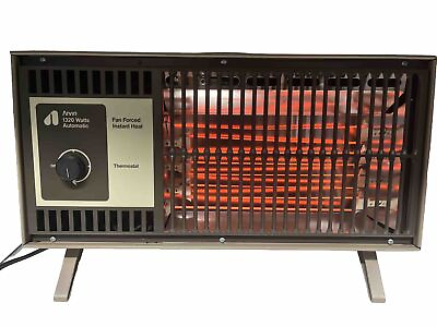 #ad #ad Vintage Arvin 30H25 4 Electric Radiant Heater 1320 Watts Tested amp; Working $49.95