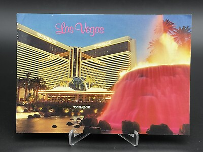 #ad Vintage Postcard Las Vegas Nevada The Mirage Resort Hotel 6.5quot; x 4.5quot; $7.99