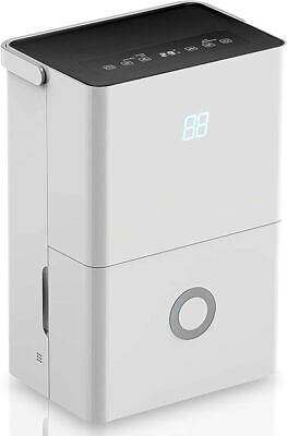 #ad SereneLife 30 Pint Electric Home Compact Dehumidifier 1500 Square Feet Quiet $195.99