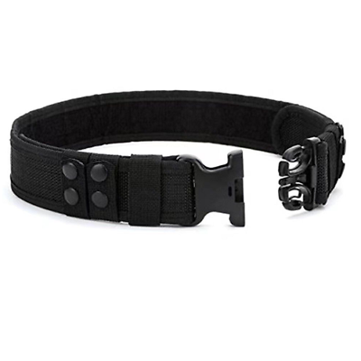 #ad #ad NEW Black Tactical EMT Security Police SWAT Duty Utility Belt $8.95