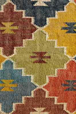 #ad Runner Kilim Rug Jute Wool Oriental Rug Boho Yoga Carpet Hand Woven Area Rug $85.49