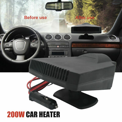 #ad Car 200W 12V Fan Electric Heater Winter Warm Wamer Windscreen Defroster Demister $42.96