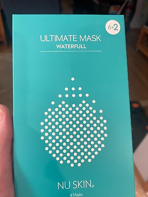 #ad Nuskin nu skin Ultimate Waterfull Mask New In Box 8 Masks Waterfall Mask $29.50