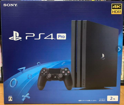 #ad SONY PS4 PlayStation 4 Pro Jet Black 2TB CUH 7200CB01 Console Japan Fedex F S $346.41