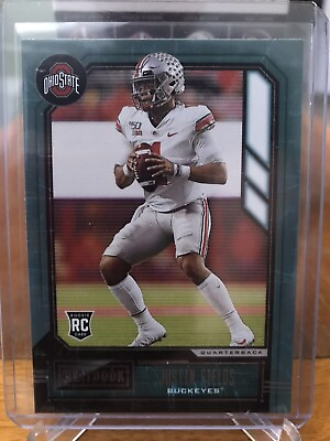 #ad 2021 Chronicles Draft Justin Fields PLAYBOOK RC Rookie Chicago Bears Panini #333 $1.00