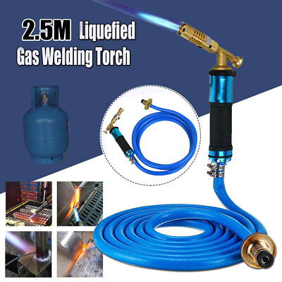 #ad Propane Torch with 2.5M Hose Gas Soldering Torch for 20lb Tank $22.99